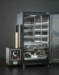 Bradley Original Smoker 4-Rack / Elektro Räucherofen 19 Bradley Original Smoker 4-Rack / Elektro Räucherofen -Grillfuerst Speichern 13236 Bradley Smoker original offen