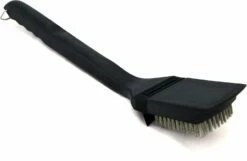 Broil King Holz Grillbürste 47cm Mit Edelstahlborsten + Spritzschutz -Grillfuerst Speichern 17025 Broil King Holz Grillbuerste 65225 4