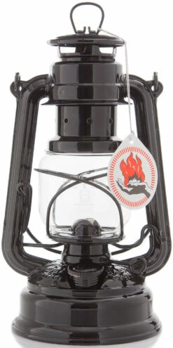 Feuerhand Sturmlaterne 276 Tiefschwarz