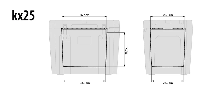 Petromax Kühlbox 25 Liter Alpenweiß 4 Petromax Kühlbox 25 Liter Alpenweiß – Bild 2