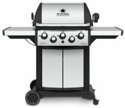 Broil King Signet 390 Gasgrill Inkl. Drehspieß + Grillfürst Fettschiene - Modell 2023 -Grillfuerst Speichern 21503 Broil King Signet 390 946882 FRONT01