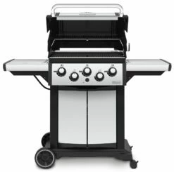 Broil King Signet 390 Gasgrill Inkl. Drehspieß + Grillfürst Fettschiene - Modell 2023 -Grillfuerst Speichern 21503 Broil King Signet 390 946882 FRONT02