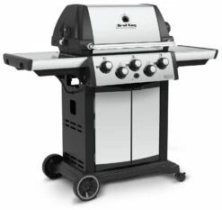 Broil King Signet 390 Gasgrill Inkl. Drehspieß + Grillfürst Fettschiene - Modell 2023 -Grillfuerst Speichern 21503 Broil King Signet 390 946882 SIDE01