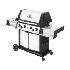 Broil King Sovereign 490 XL Gasgrill Inkl. Drehspieß + Grillfürst Fettschiene -Grillfuerst Speichern 21506 broil king sovereign 490 xl seitlich