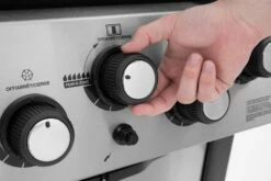 Broil King Sovereign 390 Gasgrill Inkl. Drehspieß + Grillfürst Fettschiene -Grillfuerst Speichern 21507 Broil King Sovereign Bedienelemente