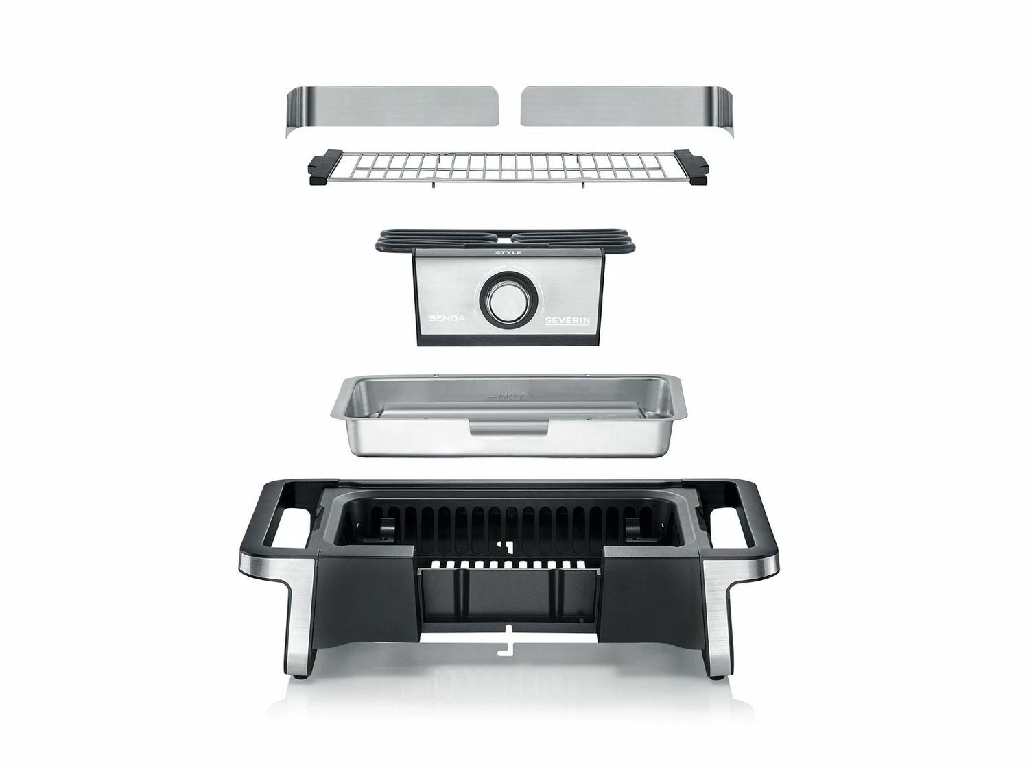 Severin Elektro Tischgrill SENOA Style - 2.500 W 4 Severin Elektro Tischgrill SENOA Style - 2.500 W – Bild 2