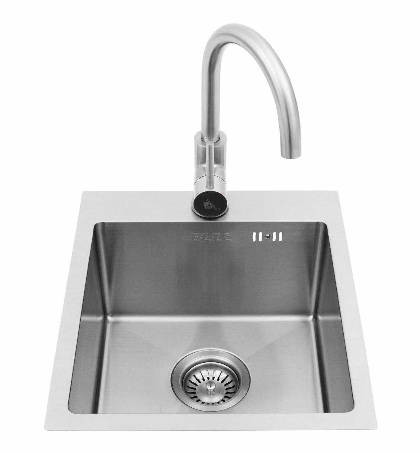 BULL Spülbecken In Der Größe S, 33 X 33 X 20 Cm, Inkl. Wasserhahn (für Warm/kalt) 3 BULL Spülbecken In Der Größe S, 33 X 33 X 20 Cm, Inkl. Wasserhahn (für Warm/kalt)