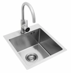 BULL Spülbecken In Der Größe S, 33 X 33 X 20 Cm, Inkl. Wasserhahn (für Warm/kalt) 9 BULL Spülbecken In Der Größe S, 33 X 33 X 20 Cm, Inkl. Wasserhahn (für Warm/kalt) -Grillfuerst Speichern 21619 Bull Spuelbecken Groesse S Edelsta 3 1613487076