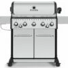 Broil King Baron S590 IR Gasgrill Inkl. Drehspieß + Infrarot-Seitenbrenner - Modell 2023- Grillfürst Deal Mit Zusätzlichen Edelstahl Grillrosten