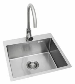 BULL Spülbecken Größe M (43x36x20cm) Inkl. Wasserhahn Für Warm/kalt -Grillfuerst Speichern 22281 Bull Spuelbecken Mischbatterie Was 3 1613487095