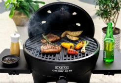 CADAC Gasgrill Citi Chef 40 FS BBQ / Dome Matt Black, 50 Mbar -Grillfuerst Speichern 22342 5615 20 04 citi chef 40 fs black 9 1