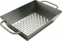 Broil King Gemüse Grillkorb Premium, Edelstahl 26 X 18cm -Grillfuerst Speichern 6708 Broil King Wok 69818 NOFOOD 2011