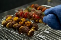 Broil King Multigestell: Bratenkorb, Rippchenhalter Und Spießgestell -Grillfuerst Speichern 6742 Broil King Spiess Gestell 64233 1