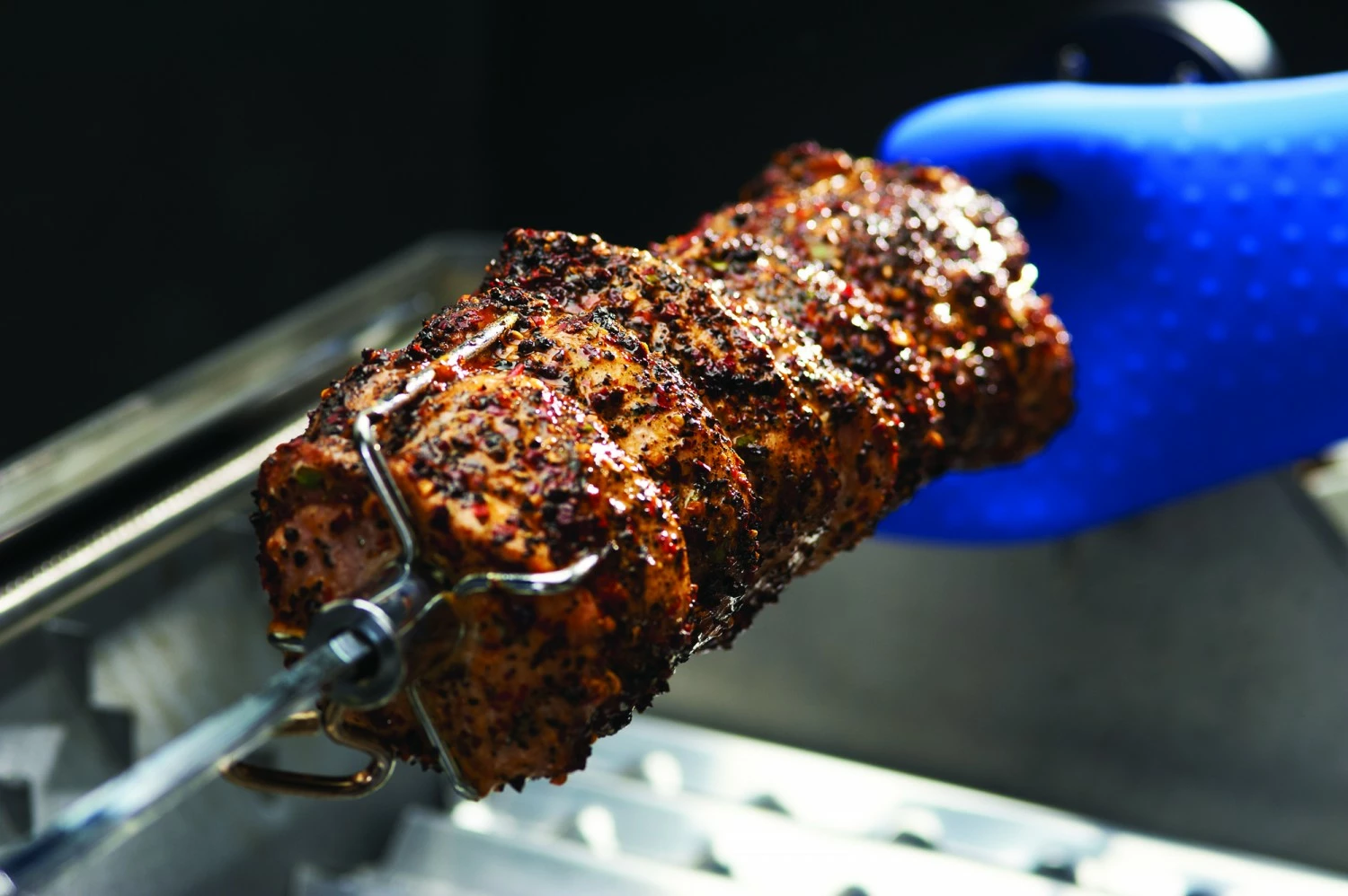 Broil King Drehspießset Mit Elektromotor 5 Broil King Drehspießset Mit Elektromotor – Bild 3