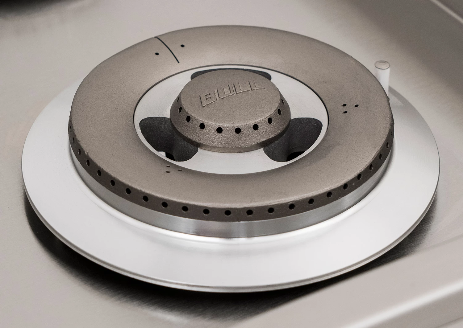 BULL Einbau Seitenbrenner Double / Edelstahl / Slide-In 6 BULL Einbau Seitenbrenner Double / Edelstahl / Slide-In – Bild 4