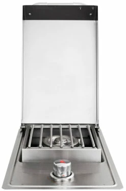 BULL Einbau Seitenbrenner Single / Edelstahl / Drop-In