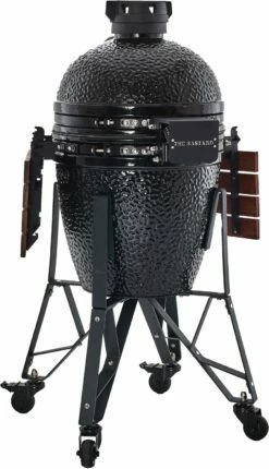 The Bastard Keramikgrill Classic Medium - Complete - Schwarz Glänzend - Modell 2023 21 The Bastard Keramikgrill Classic Medium - Complete - Schwarz Glänzend - Modell 2023 -Grillfuerst Speichern Bastard Grill Medium Complete Rueckseite BC203