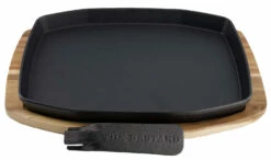 The Bastard Sizzling Plate / Gusseisenpfanne Mit Untersetzer Und Abnehmbaren Griff M/L