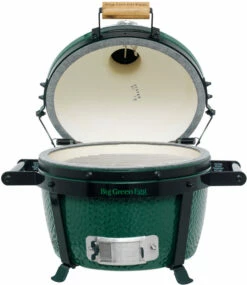 Big Green Egg MiniMax Keramikgrill Starter - Paket -Grillfuerst Speichern Big Green Egg MiniMax Carrier deckel offen 1