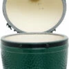 Big Green Egg Small Keramikgrill -Grillfuerst Speichern Big Green Egg Small Keramikgrill Deckel offen