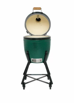Big Green Egg Small Keramikgrill Starter - Paket 21 Big Green Egg Small Keramikgrill Starter - Paket -Grillfuerst Speichern Big Green Egg Small in Nest deckel offen