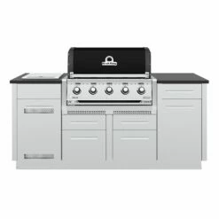 Broil King Regal 520 Black Einbaugrill - Modell 2023 -Grillfuerst Speichern Broil King Regal 520 Einbaubeispiel 02