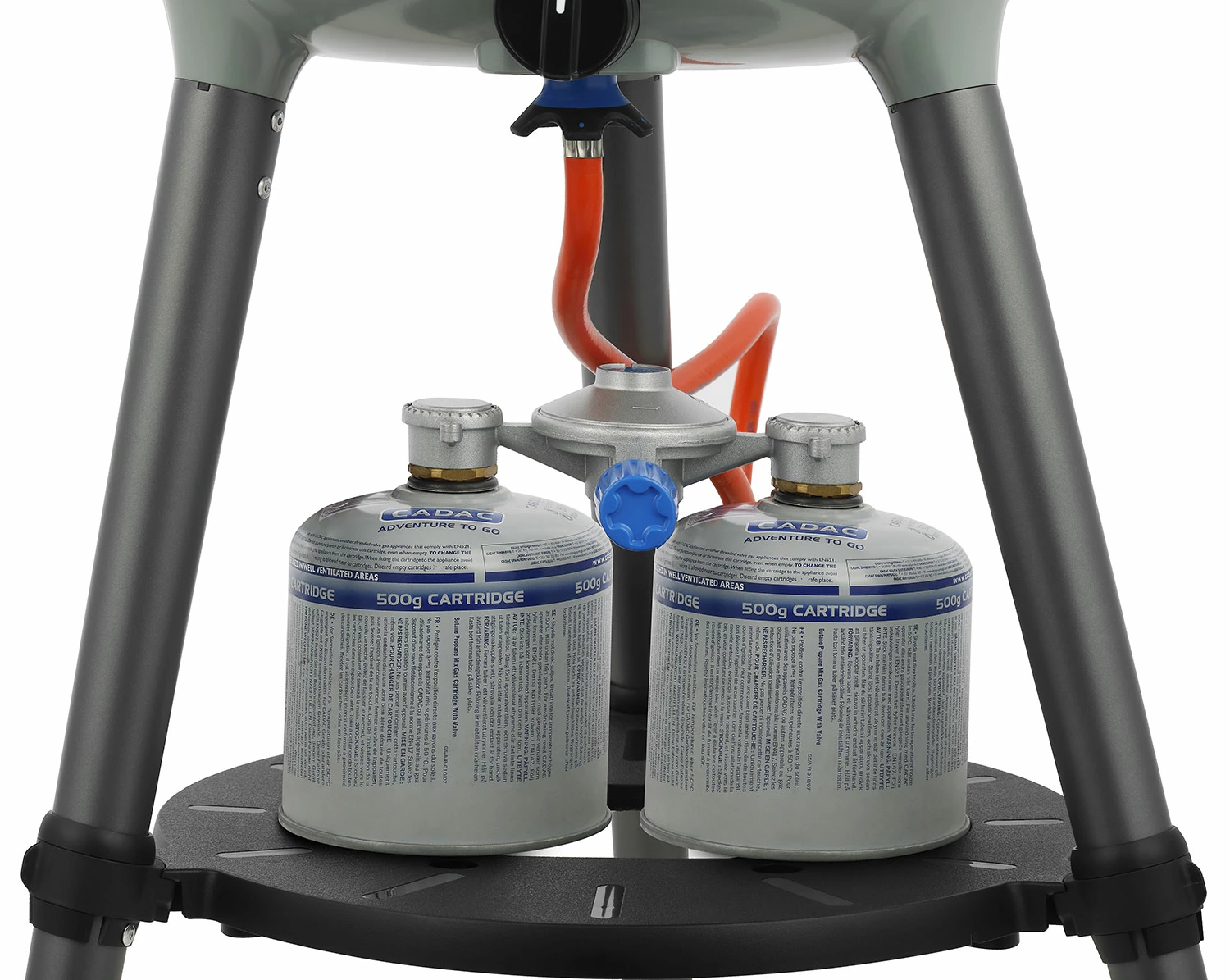 CADAC Camping Gasgrill Carri Chef 40 / BBQ + Grill2Braai + Dome - 50mbar 7 CADAC Camping Gasgrill Carri Chef 40 / BBQ + Grill2Braai + Dome - 50mbar – Bild 5