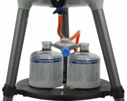 CADAC Camping Gasgrill Carri Chef 40 / BBQ + Chef Pan + Dome - 30 Mbar -Grillfuerst Speichern CADAC Carri Chef 40 Ablage Gaskatuschen 3