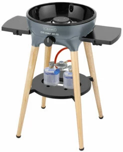 CADAC Gasgrill Citi Chef 40 FS BBQ / Dome Steel Grey, 50 Mbar -Grillfuerst Speichern CADAC Citi Chef 40 FS Steel Grey 2 Gaskartuschen