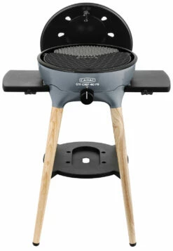 CADAC Gasgrill Citi Chef 40 FS BBQ / Dome Steel Grey, 50 Mbar -Grillfuerst Speichern CADAC Citi Chef 40 FS Steel Grey Deckel offen