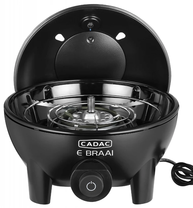 CADAC Elektrogrill Tischgrill E-Braai 40 BBQ / Dome Black 11 CADAC Elektrogrill Tischgrill E-Braai 40 BBQ / Dome Black – Bild 9