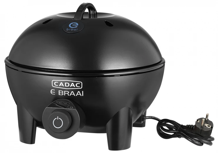 CADAC Elektrogrill Tischgrill E-Braai 40 BBQ / Dome Black 3 CADAC Elektrogrill Tischgrill E-Braai 40 BBQ / Dome Black