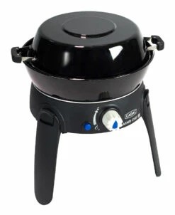 CADAC Camping Gasgrill Safari Chef 30 LP - 50mbar -Grillfuerst Speichern CADAC Safari Chef Deckel Pfanne 1