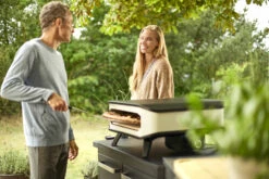 COZZE Pizzaofen Elektrisch 42,5 Cm (17") - Inkl. Pizzastein & Hitzeschild -Grillfuerst Speichern COZZE Elektro Pizzaofen 17 Zoll Lifestyle