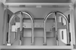 COZZE Plancha 600 / Plancha Grill Mit 2 Gusseisen Grillplatten -Grillfuerst Speichern COZZE Planchagrill 600 Brenner