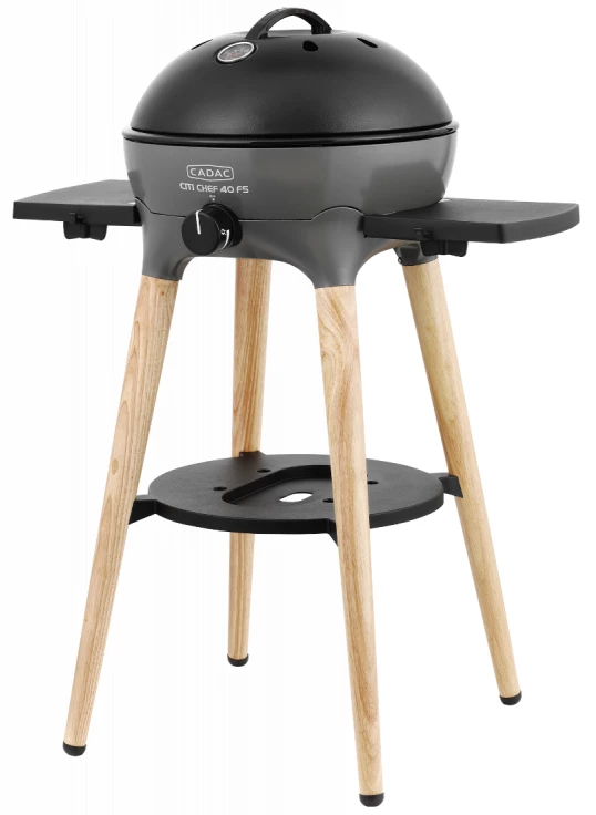 CADAC Gasgrill Citi Chef 40 FS BBQ / Dome Flint Grey, 30 Mbar 4 CADAC Gasgrill Citi Chef 40 FS BBQ / Dome Flint Grey, 30 Mbar – Bild 2