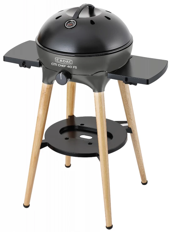 CADAC Gasgrill Citi Chef 40 FS BBQ / Dome Flint Grey, 30 Mbar 3 CADAC Gasgrill Citi Chef 40 FS BBQ / Dome Flint Grey, 30 Mbar