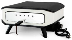 COZZE Pizzaofen Elektrisch 42,5 Cm (17") - Inkl. Pizzastein & Hitzeschild -Grillfuerst Speichern Cozze Elektro Pizzaofen 17 Zoll Hitzeschild