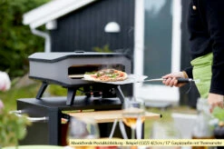 COZZE Pizzaofen Gas 42,5 Cm (17") - Inkl. Pizzastein -Grillfuerst Speichern Cozze Gas Pizzaofen Lifestyle 1
