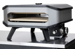 COZZE Pizzaofen Gas 34 Cm (13") Mit Thermometer - Inkl. Pizzastein -Grillfuerst Speichern Cozze Gas Pizzaofen Thermometer 13 Zoll