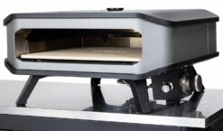 COZZE Pizzaofen Gas 42,5 Cm (17") Mit Thermometer - Inkl. Pizzastein -Grillfuerst Speichern Cozze Gas Pizzaofen Thermometer 17 Zoll