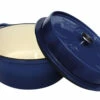 Grillfürst Emaillierter Dutch Oven Ohne Füsse DO7,5 - Blau -Grillfuerst Speichern Dutch Oven ohne Fuesse DO 7 5 blau offen