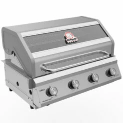 Grillfürst G401G 4-Brenner Einbaugrill - Eintracht Frankfurt Edition - Gusseisenroste -Grillfuerst Speichern Eintracht Frankfurt Grill Einbaugrill G401G