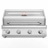 Grillfürst G401G 4-Brenner Einbaugrill - Eintracht Frankfurt Edition - Gusseisenroste -Grillfuerst Speichern Eintracht Grill Einbaugrill G401G Frankfurt