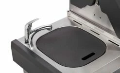 Enders Gasgrill Kansas II Pro 4 SIK Profi Turbo -Grillfuerst Speichern Enders Gasgrill Kansas II Pro 4 SIK Profi Turbo Schneidebrett