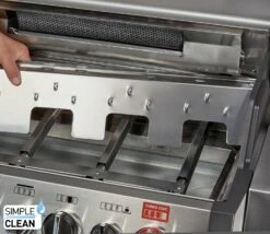 Enders Gasgrill Monroe Pro 4 SIK Turbo -Grillfuerst Speichern Enders Gasgrill Monroe Pro 4 SIK Turbo leichte Reinigung