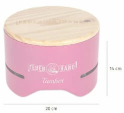 Feuerhand Tischgrill Tamber Telemagenta -Grillfuerst Speichern Feuerhand Tischgrill Tamber Telemagenta Abmessungen