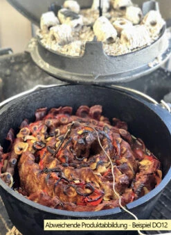 Grillfürst Dutch Oven BBQ Edition DO28 - XXL Dutch Oven -Grillfuerst Speichern Grillfuerst Dutch Oven DO28 BBQ Edition Ribs