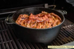 Grillfürst Dutch Oven BBQ Edition DO28 - XXL Dutch Oven -Grillfuerst Speichern Grillfuerst Dutch Oven DO28 BBQ Edition Schichtfleisch