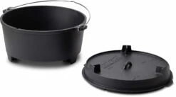 Grillfürst Dutch Oven BBQ Edition DO28 - XXL Dutch Oven -Grillfuerst Speichern Grillfuerst Dutch Oven DO28 Deckel Fuesse